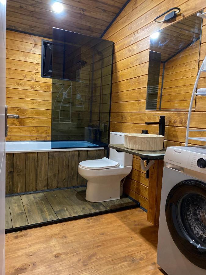 카즈베기 Little Wood House Gergeti 빌라 외부 사진