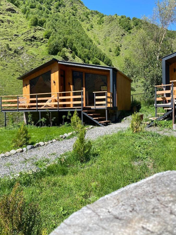 카즈베기 Little Wood House Gergeti 빌라 외부 사진